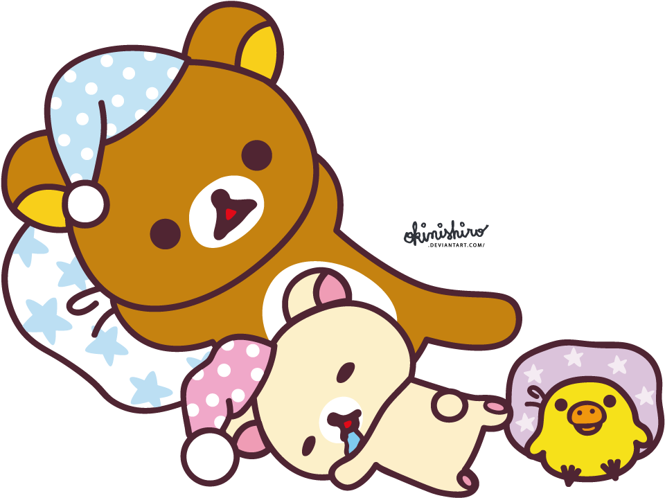 [vector] Rilakkuma, Korilakkuma, Kiiroitori By Okinishiro - Rilakkuma Iphone 5 (1004x762)