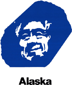 1 800 426 - Alaska Airlines Eskimo Logo (379x371)