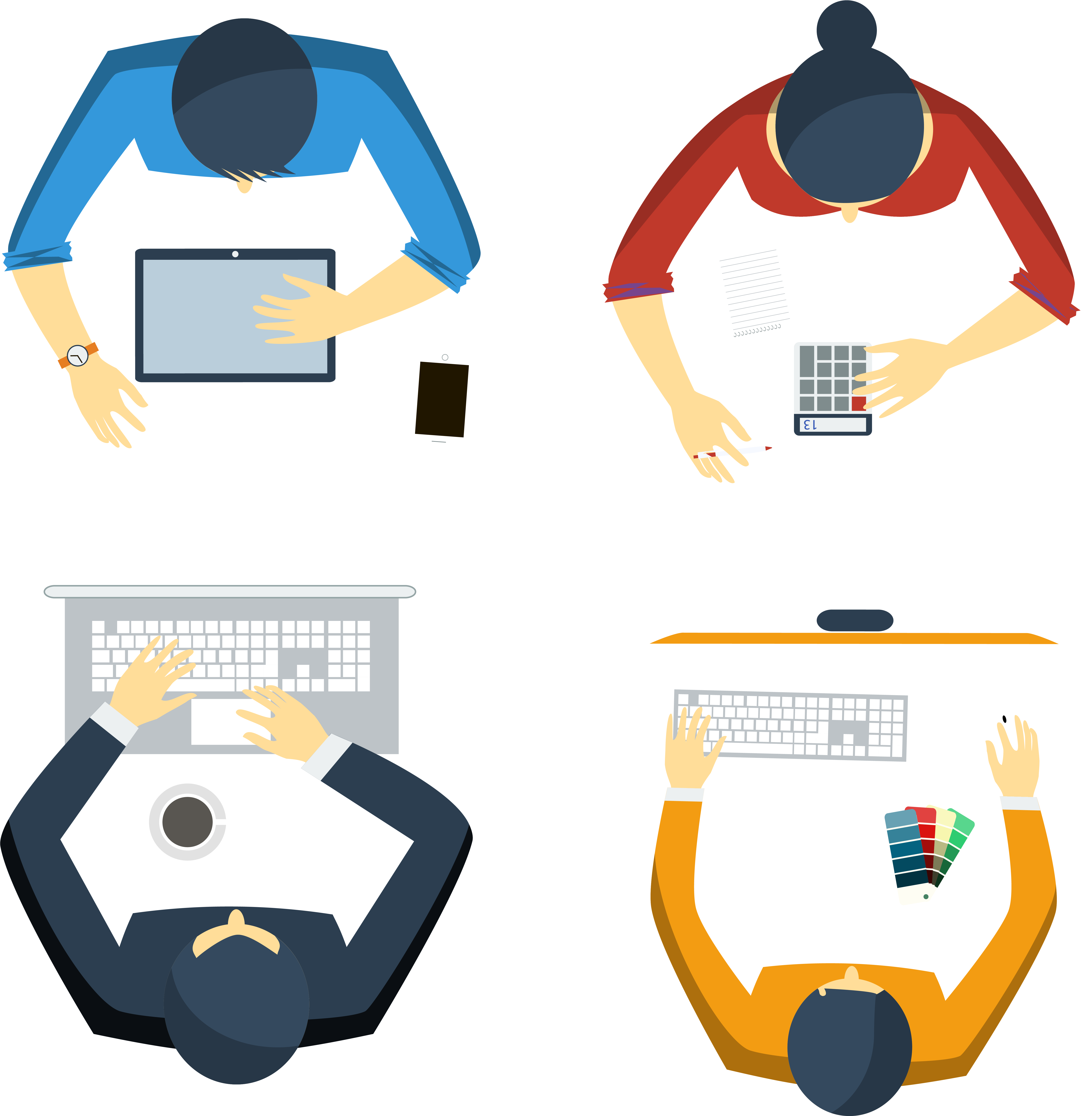 Vector Scenes Work - Icon (6667x6667)