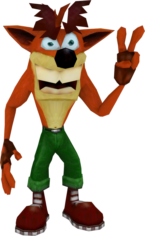 Fake Crash Crash Nitro Kart - Crash Bandicoot Fake Crash (600x979)