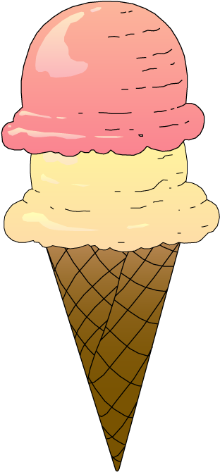 Spice Up Your Design With Free Summer Clip Art - Clip Art Ice Cream (345x724)