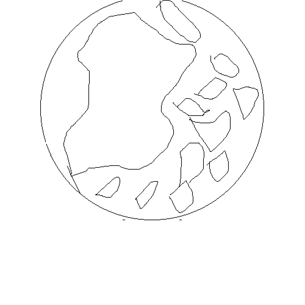 Fake Continent Of Pixel Art - Emblem (1000x1000)