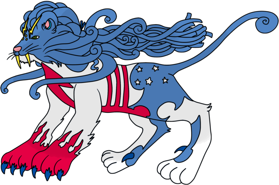 Spatial Leossam By The Fake Dexter - Illustration (894x894)