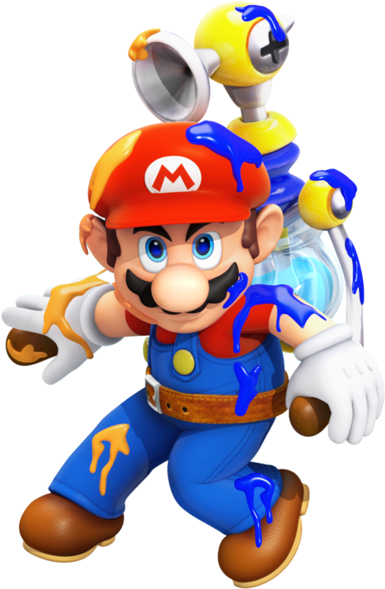 Super Mario Sunshine Super Mario Bros - Super Mario Sunshine Mario Png (894x894)