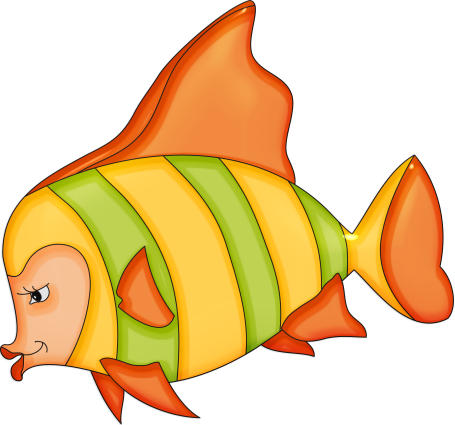 Famaura Kitglubglub 1 Aquatic Clipart Pinterest Fish - Clip Art (455x425)