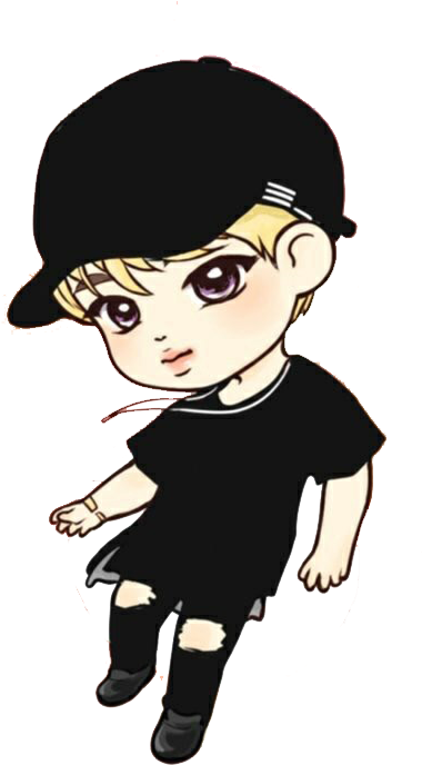 Bts Chibi Drawing Fan Art - Bts Chibi Save Me (400x719)