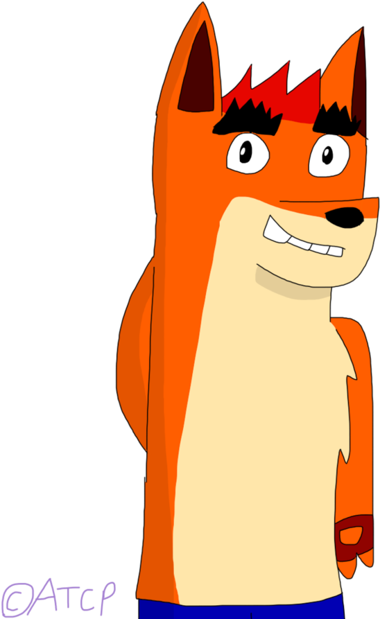 Fake Crash By Angelthecyborgpanda - Cartoon (846x944)