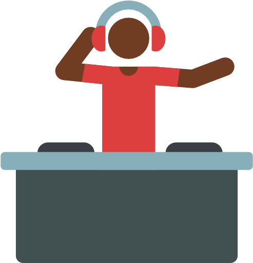 Disc Jockey Free Icon - Disc Jockey Free Icon (512x512)
