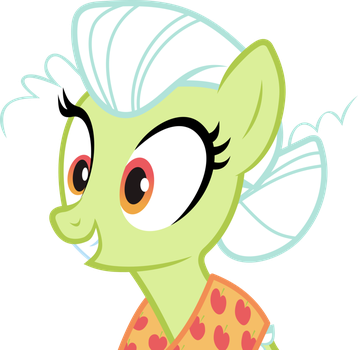 Fake Young Granny Smith Vector By Thorinair - Granny Smith Mlp Wikia Wink (358x350)