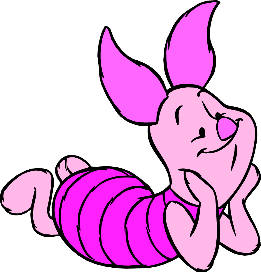 Clip Art Clip Art Winnie The Pooh And Friends - Piglet From Winnie The Pooh (895x933)