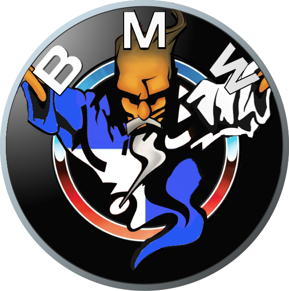 Bmw Hardcore By Gabber1983 - Bmw Car Stamp (596x599)