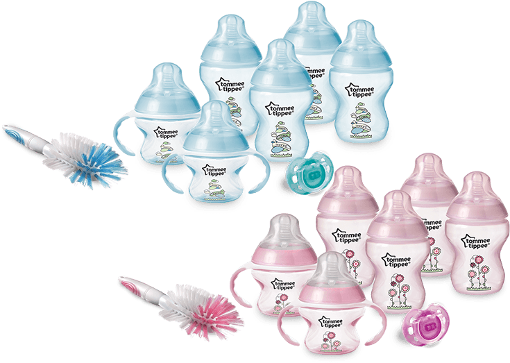 Bottle Starter Kit - Tommee Tippee Decorated Bottle Starter Kit (800x700)