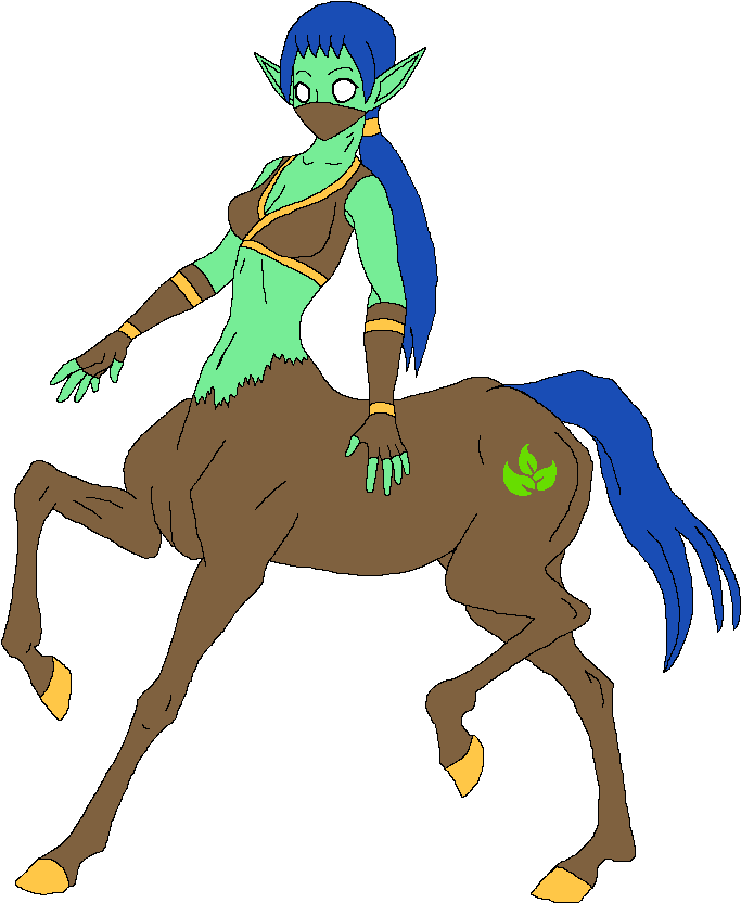Centaur Stealth Elf By Cdproductions66 - Blackfire (754x866)