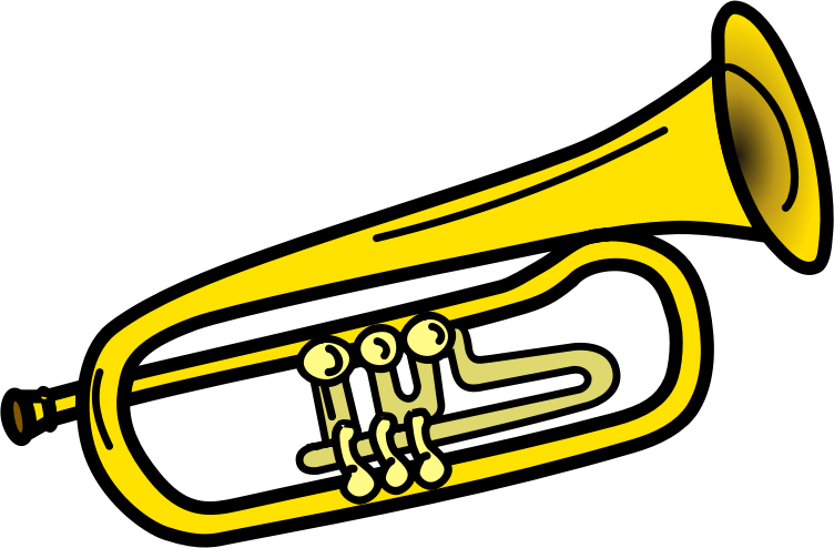 Trumpet For President - Trumpet Clipart (752x494)