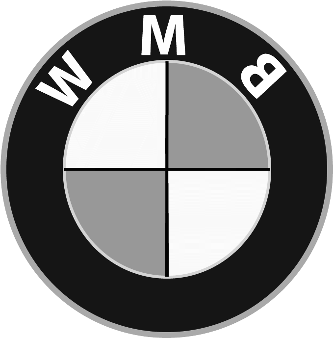 Bmw Logo Clipart Free - Circle (864x706)