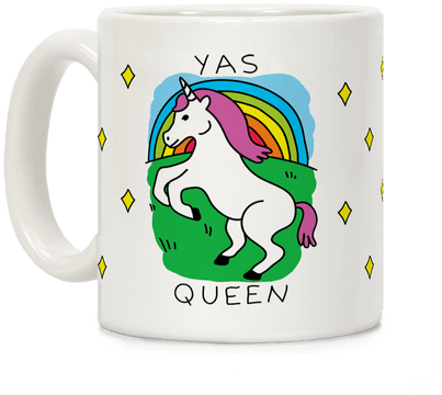 Yas Queen Unicorn Coffee Mug - Yas (484x484)