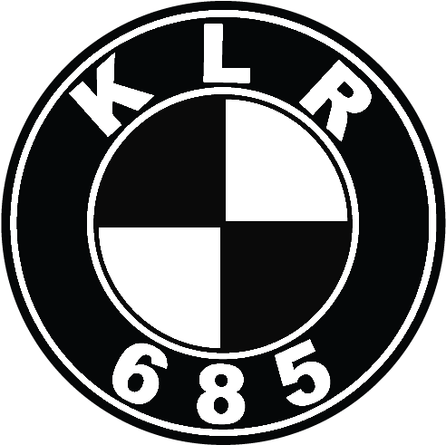 Klr 685 Round Decal- Bmw Spoof - Cobb County School District (500x500)