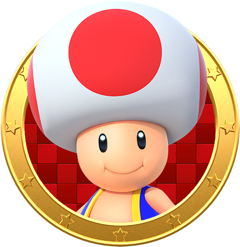 Toad - Toad Mario Party Legacy (500x500)