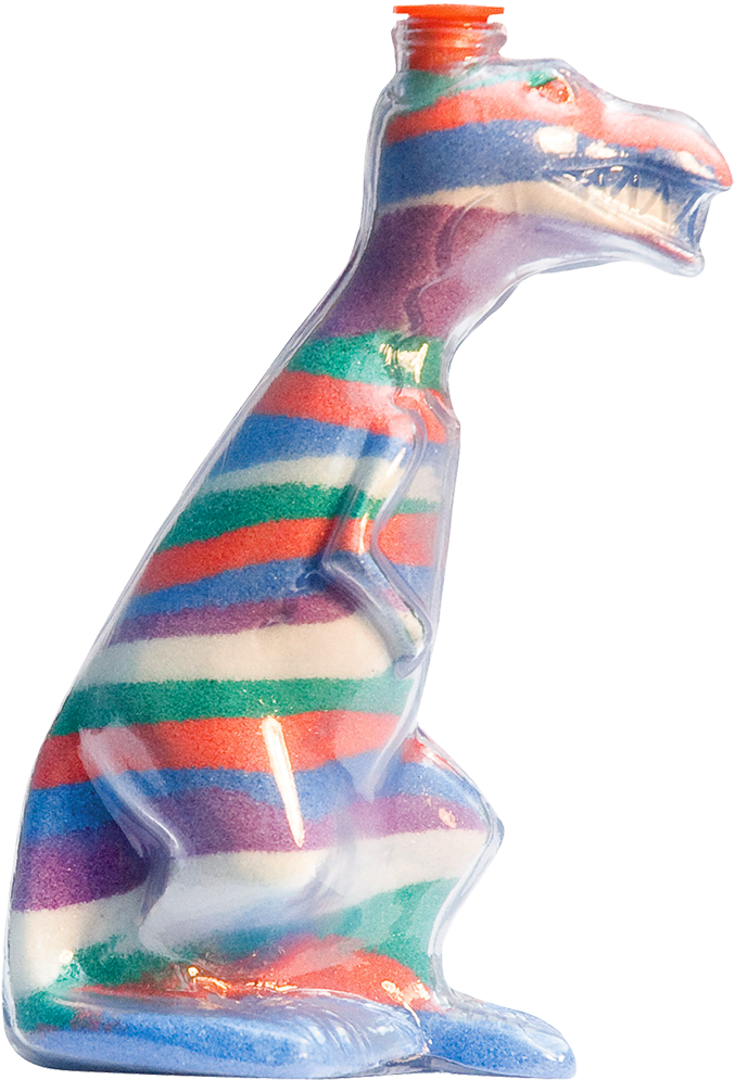 Dinosaur Bottle - Derek The Knitting Dinosaur (726x1077)