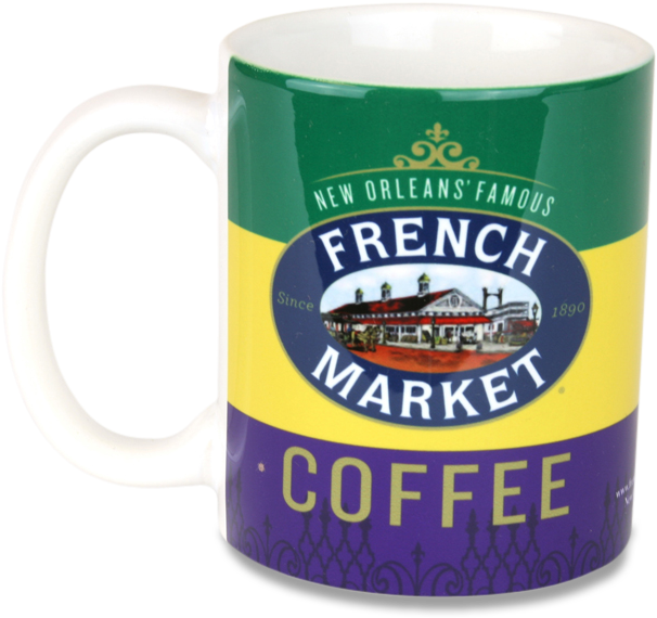 French Market Coffee Mug - Mardi Gras (720x720)