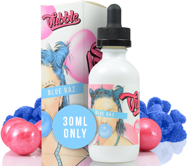 Blue Raz Vubble - Electronic Cigarette Aerosol And Liquid (650x650)