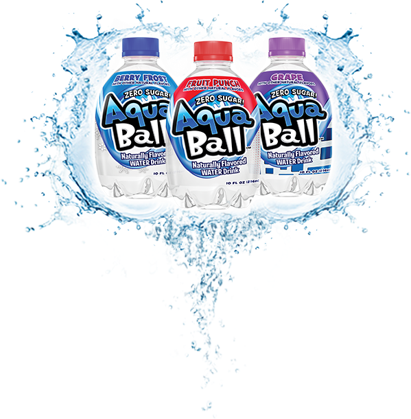 Sugar-free, Preservative Free, Naturally Flavored Water - Aquaball Grape Naturally Flavored Water Drink 10 Oz (599x610)