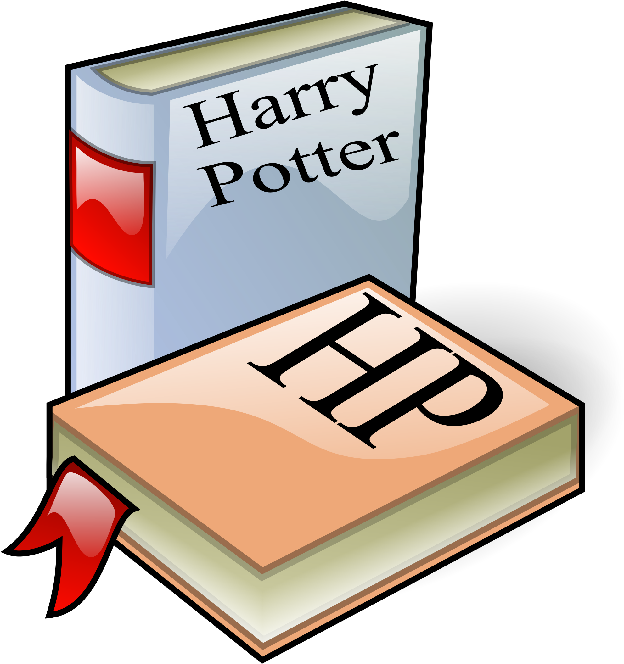 Open - Harry Potter Book Clipart (2000x2143)