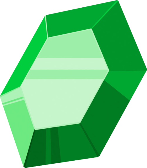Skyward Facebook Download - Green Rupee Zelda (500x572)