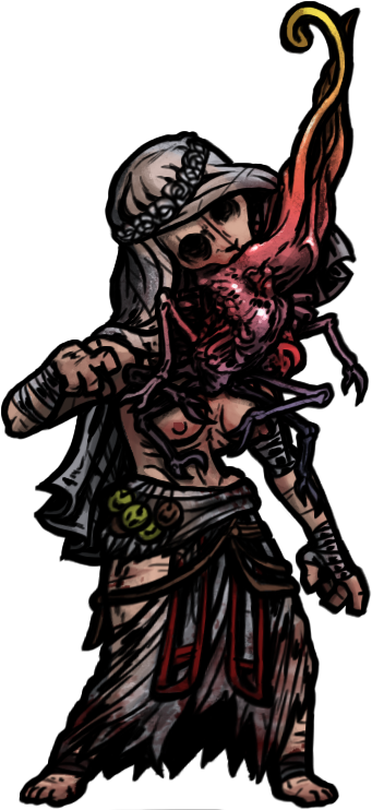 Darkest Dungeon General - Condena Vestal Darkest Dungeon (361x750)
