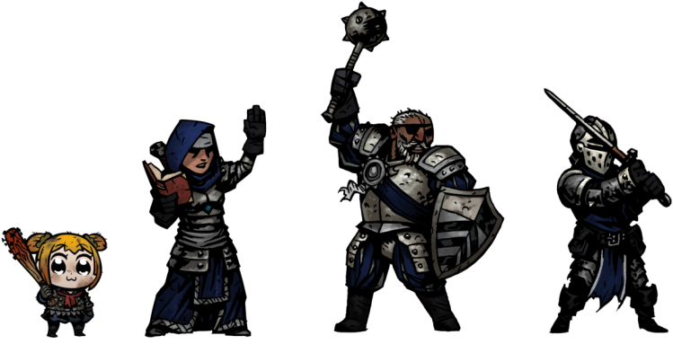 Darkest Dungeon Dark Souls Dungeons & Dragons - Png Darkest Dungeon Characters (771x431)