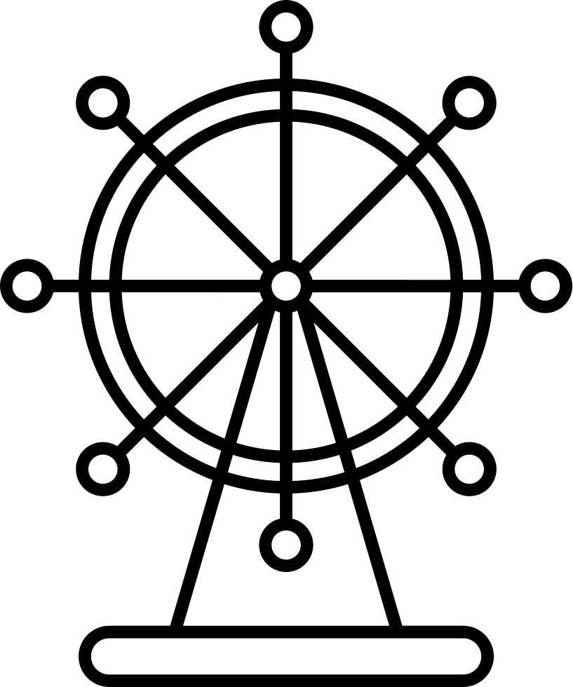Png File - London Eye Easy Drawing (817x980)