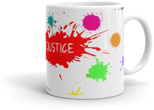 Image Of Splat Mug - Gay Pride (600x600)
