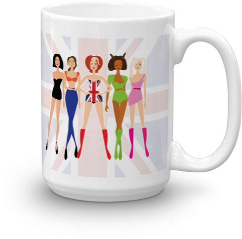 Girl Power Mugs Swish Embassy - Coffee Cup (600x600)
