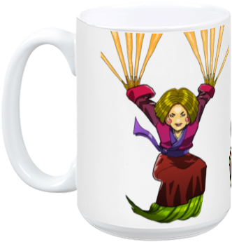 Edible Fighter - Kimchi Mug - Mug (384x408)