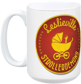 Leslieville Strollerdemons Coffee Mug - Beer Stein (384x408)