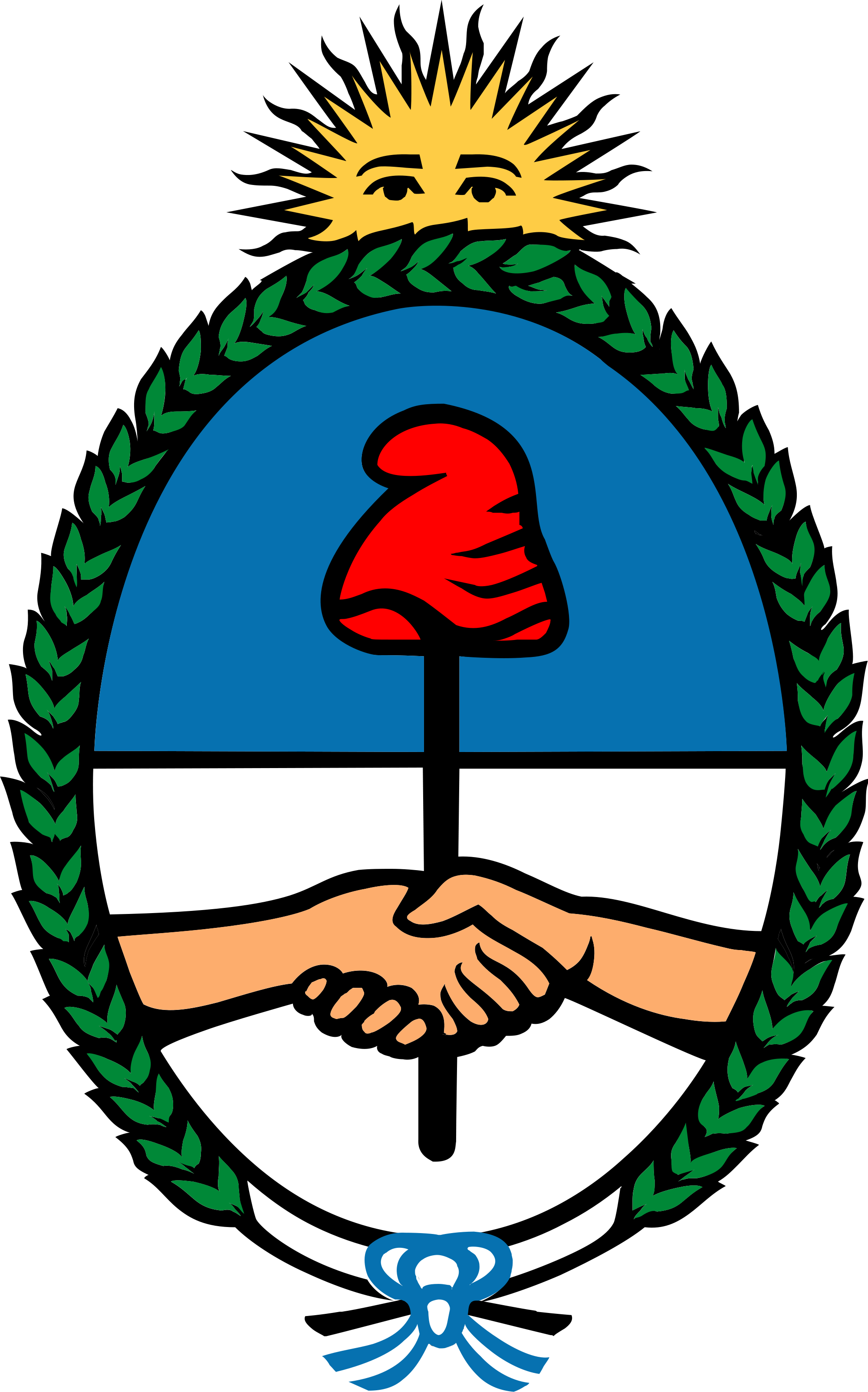 Open - Argentina Coat Of Arms (2000x3206)
