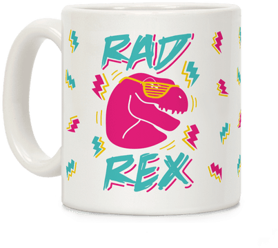 Rad Rex Coffee Mug - Kidrex (484x484)