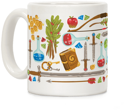 Fantasy Rpg Adventurer Kit Coffee Mug - Beer Stein (484x484)
