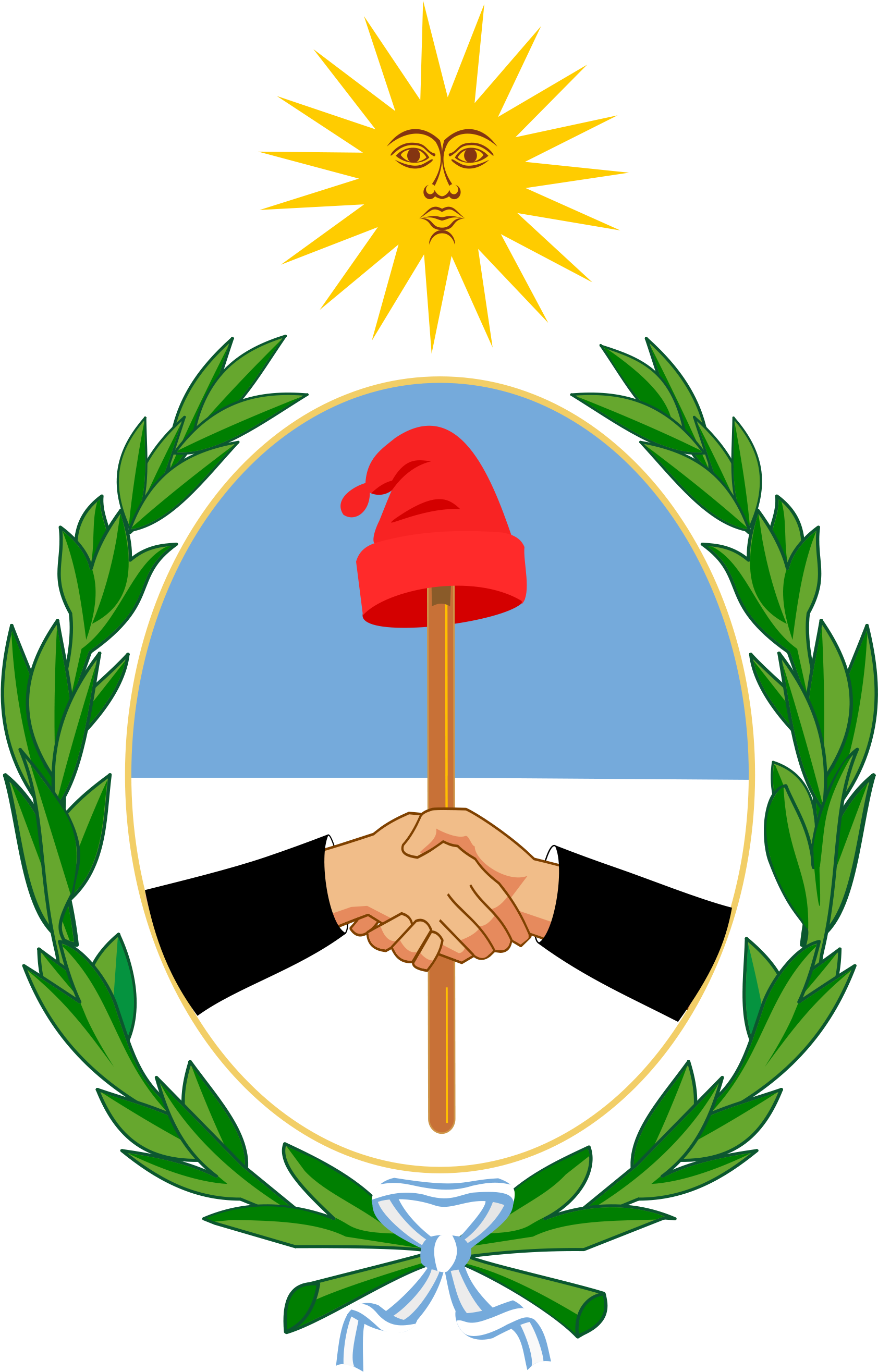 Open - Argentina Coat Of Arms (2000x2828)