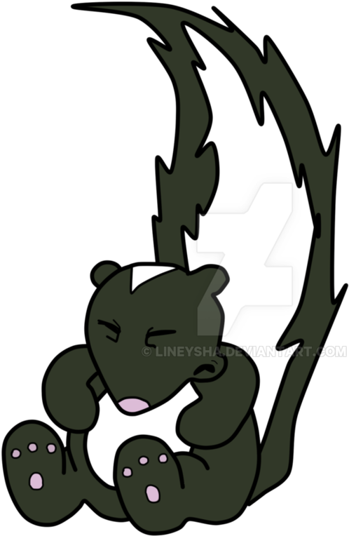 Bradley , The Baby Skunk From Knd 03 By Lineysha - Skunk Cartoon (894x894)