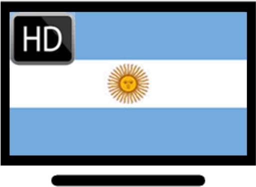 Argentina Tv Flag (512x512)