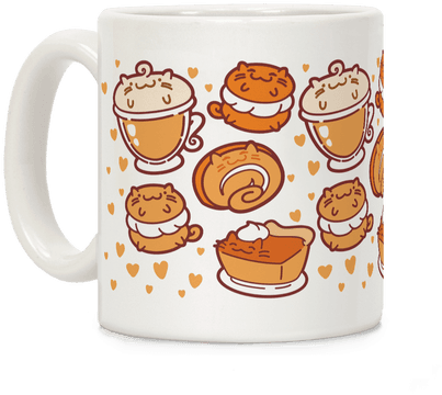 Purrmpkin Spice Cat Mug Coffee Mug - Pumpkin Pie Spice (484x484)