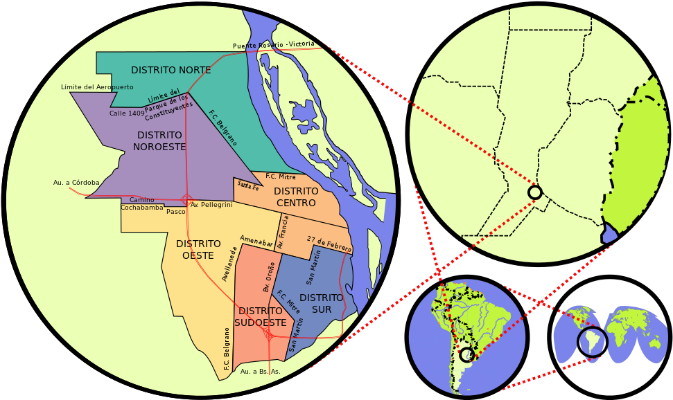 Rosario Strategic Location - Rosario Argentina Map (1024x640)