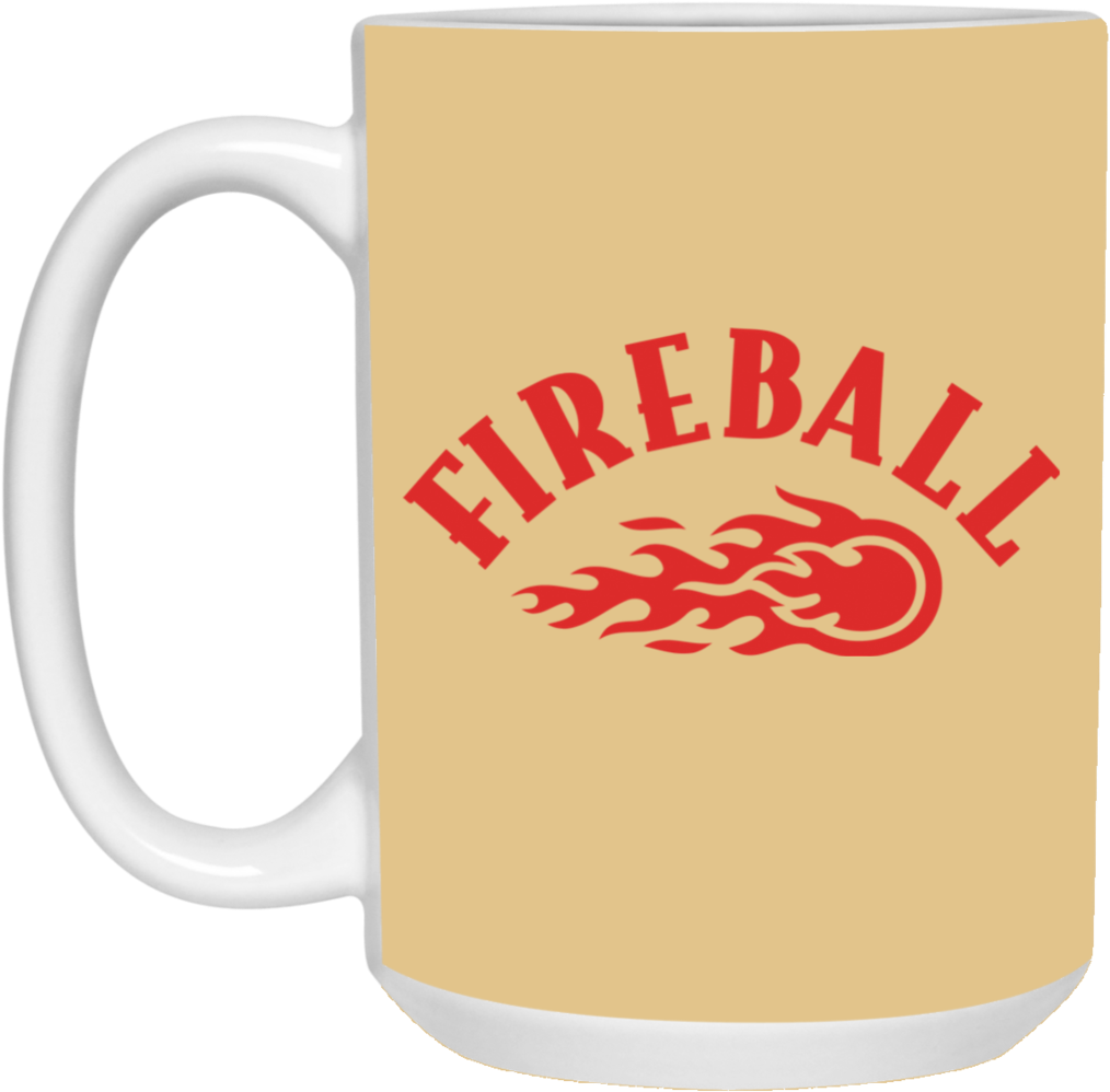 Fireball Whisky Logo Mug Cup Premium Gift - Fireball Whiskey (1024x1024)