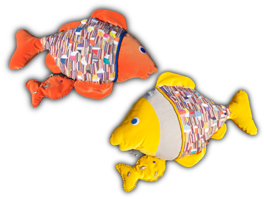 Fisch Orange - Coral Reef Fish (550x400)