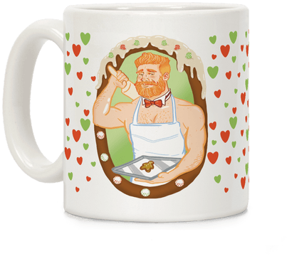 The Ginger Bread Man Coffee Mug - T-shirt (484x484)