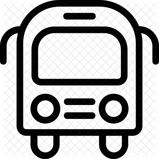 School Bus Icon - Bus (512x512)
