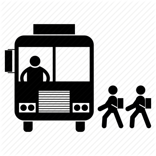 Null - Student Bus Icon (512x512)