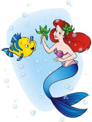 Best Of Little Mermaid Cartoons Little Mermaid Cartoon - Картинки (400x400)