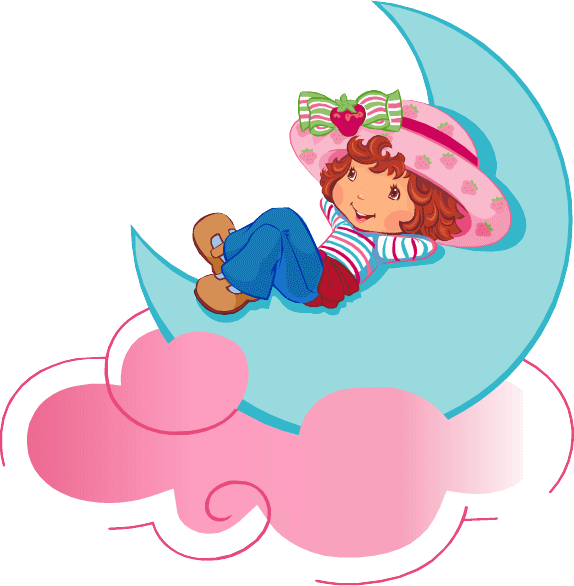 Strawberry Shortcake Cartoon Characters - Feliz Cumpleaños Lupita Dios Te Bendiga (574x586)